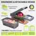 10 in 1 Multifunctional Vegetable Cutter Shredder Slicer - WaeW