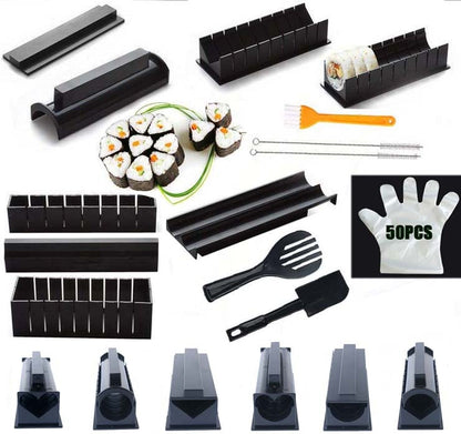 11 Pcs-Set Sushi Maker Equipment Kit - WaeW