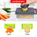 10 in 1 Multifunctional Vegetable Cutter Shredder Slicer - WaeW