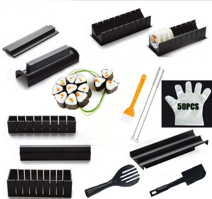 11 Pcs-Set Sushi Maker Equipment Kit - WaeW