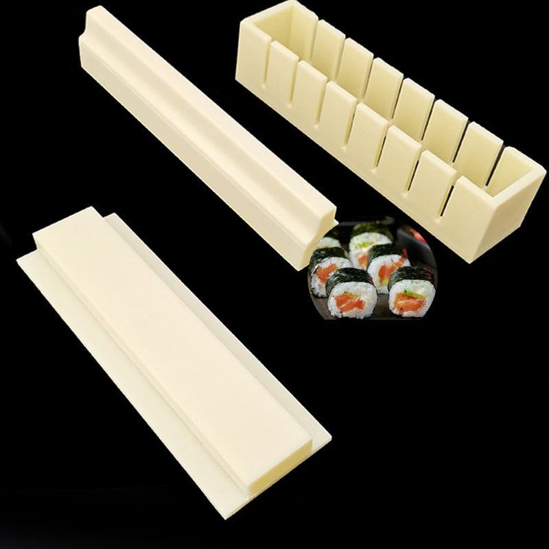 11 Pcs-Set Sushi Maker Equipment Kit - WaeW