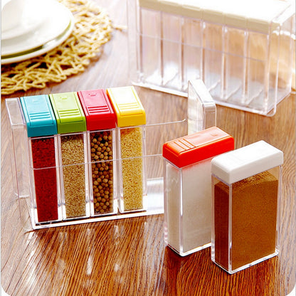 Transparent Spice Jar Set - WaeW