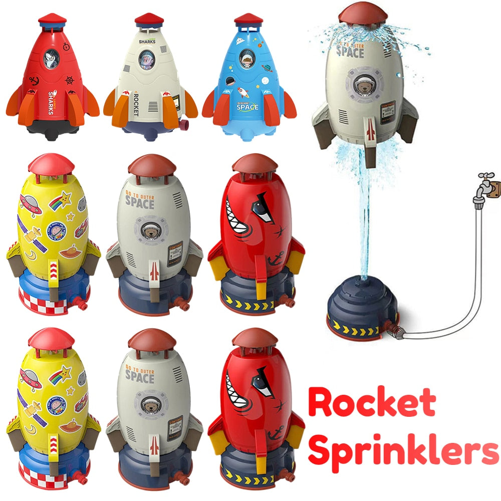 Rocket Launcher Toys Water Rocket Sprinklers Water