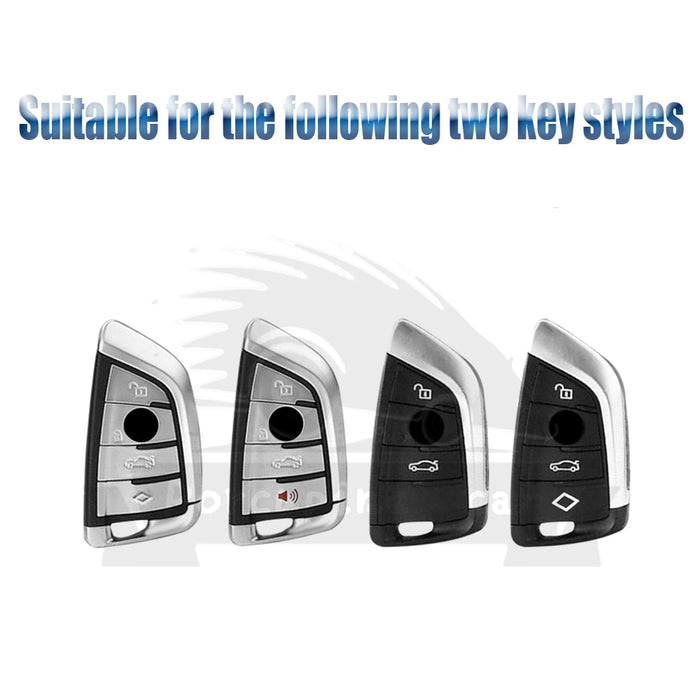Vacuum Nano Plating Remote Key Case Cover for BMW X1 X3 X5 X6 Series 1 2 5 7 F15 F16 E53 E70 E39 F10 F30 G30 G11 F48 F39 G01 Series
