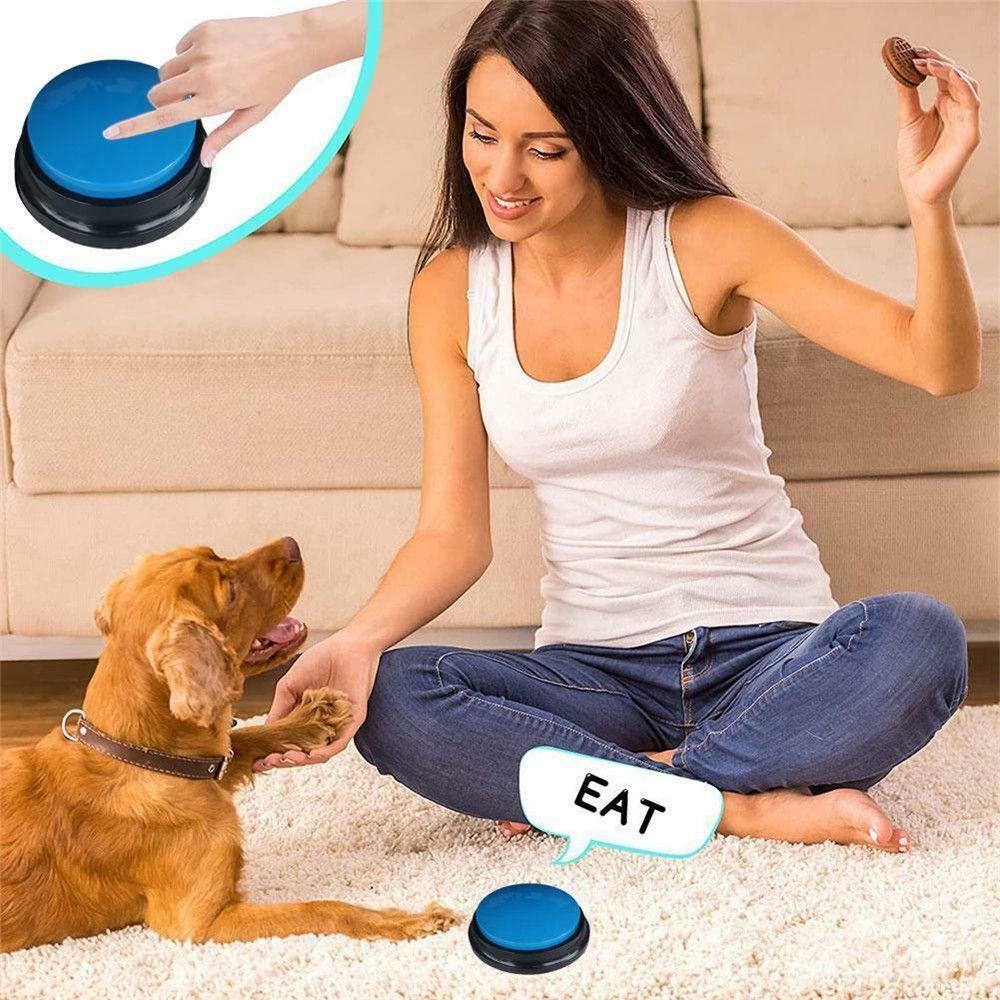 Recordable Talking Pet Button Toy - WaeW