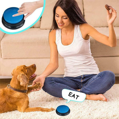 Recordable Talking Pet Button Toy - WaeW