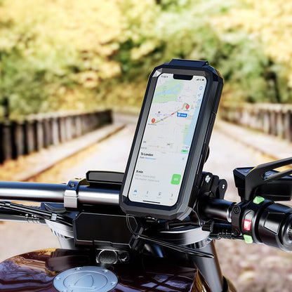 Waew Quick Mount Waterproof Case Bicycle Phone Holder