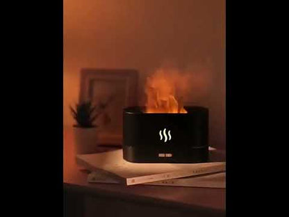 Ultrasonic Humidifier - Essential Oil Diffuser Simulation Flame